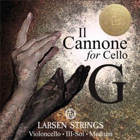 Styga violončelei G Il Cannone soloist Warm&Broad Larsen