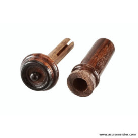 Violin endpin InSight, tamarind, thick 9,00 mm Acurameister
