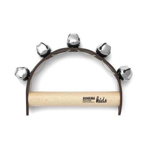 Žvangutis 5 varpelių su odiniu dirželiu Rohema