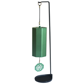 Wind chime metal green ChiChime