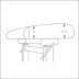 Kėdutė hidraulinė pianistui BM45H Chicago Hidrau Model