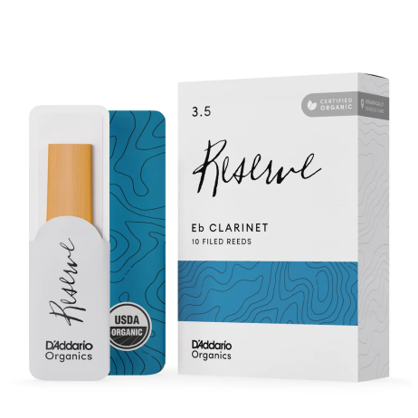 Liežuvėliai klarnetui Eb Reserve 3.5 Organics D'addario