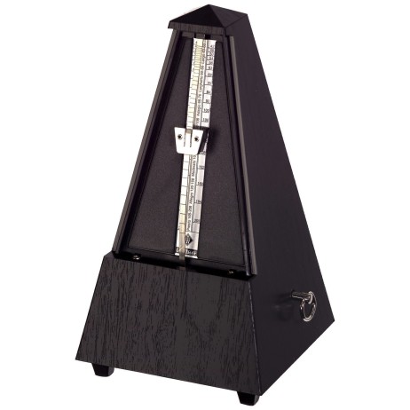 Metronomas mechaninis Pyramid juodas Wittner