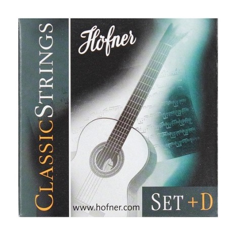 Stygos klasikinei gitarai SET+D Hofner