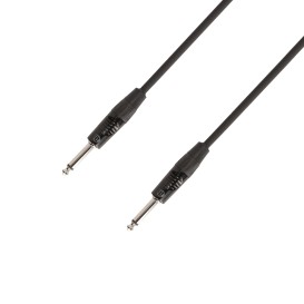 Kabelis instrumentinis 6.3Jack mono/6.3Jack mono 1.5m Adam Hall
