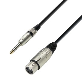Balance cable *** XLR Female to 6.3mm stereo 3m Adam Hall