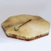 Shaman's drum, octagonal 70cm Terre