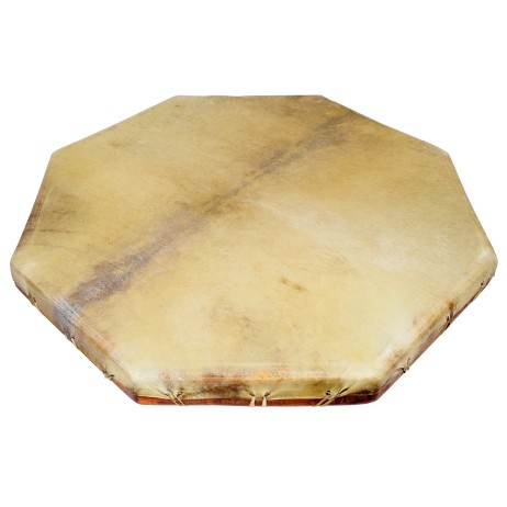 Shaman's drum, octagonal 70cm Terre