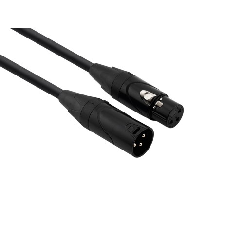 Microphone cable XLR female/XLR male 15m Roxtone