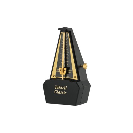 Metronomas mechaninis Classic Gold juodas Wittner