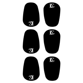 Apsauginis lipdukas pūstukui juodas A10L BG