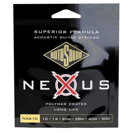 Stygos akustinei gitarai Nexus NXA10 Rotosound