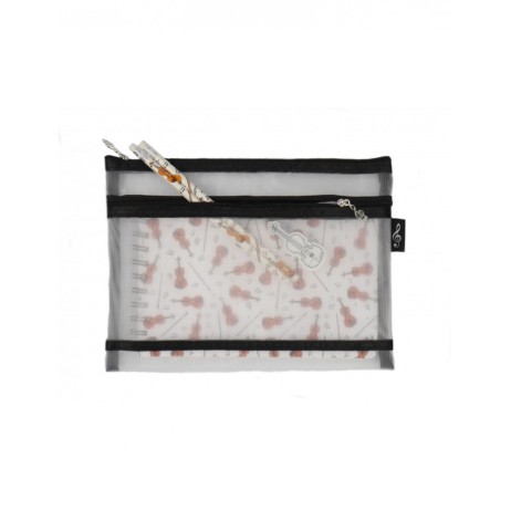 Rinkinys 5: sąsiuvinys, 2x pieštukai, trintukas, dėklas Sebim