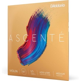 Stygos smuikui 4/4 Ascente, medium D'addario