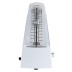 Metronomas mechaninis M-10 baltas Moge