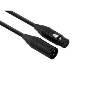 Microphone cable XLR female/XLR male 10m Roxtone Microphone cable XLR female/XLR male 10m Roxtone