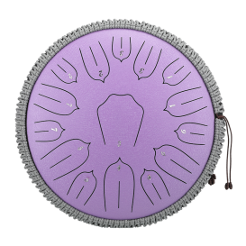 Tongue Drum Vertical Stripe Lotus 14