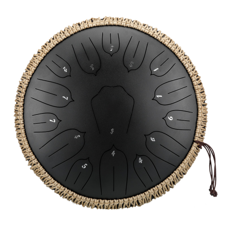Tongue Drum Vertical Stripe Lotus 14