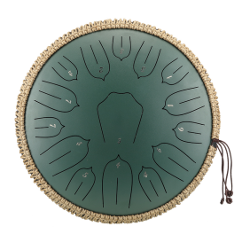 Tongue Drum Vertical Stripe Lotus 14