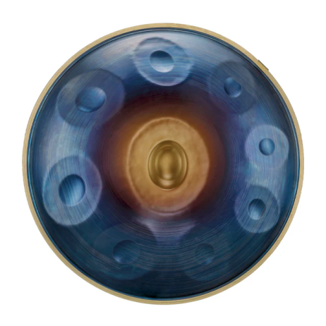 Handpan Blue D-Kurd 9 notes Hluru