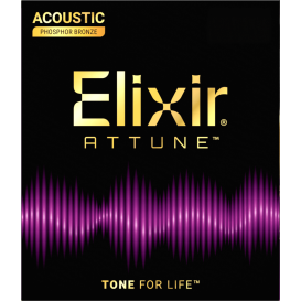 Strings for acoustic guitar Attune Phosphor Bronze 11-52 Elixir