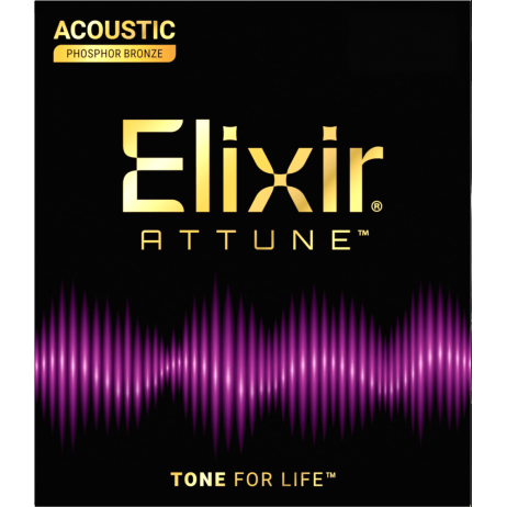 Stygos akustinei gitarai Attune Phosphor Bronze 11-52 Elixir