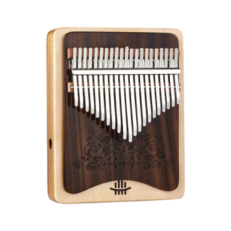 Kalimba 21 tones C-major African Walnut Hluru-Huashu