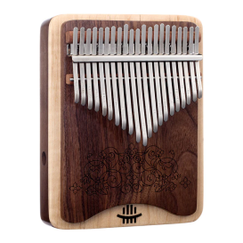 Kalimba 21 tones C-major Black Walnut Hluru-Huashu Kalimba 21 tones C-major Black Walnut Hluru-Huashu