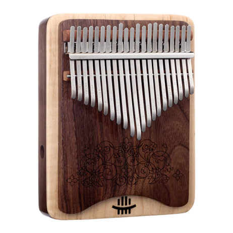 Kalimba 21 tones C-major Black Walnut Hluru-Huashu