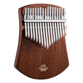 Kalimba 17 tones Sapele fan-shaped Hluru-Huashu Kalimba 17 tones Sapele fan-shaped Hluru-Huashu