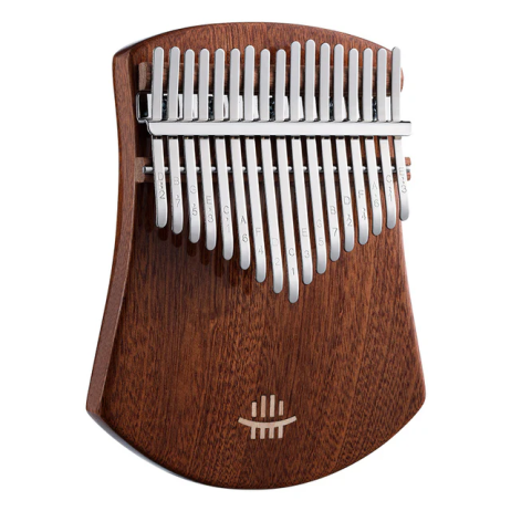 Kalimba 17 tones Sapele fan-shaped Hluru-Huashu