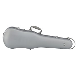 Violin case form shaped silver GEWA