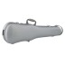 Violin case form shaped silver GEWA