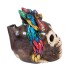Aztec Death Whistle Skull Big Terre