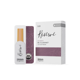 Liežuvėliai klarnetui Bb Reserve Classic 3.0 Organics D'addario