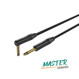 Kabelis instrumentinis lenktas 6.3Jack mono/6.3Jack mono Master Series 5m Roxtone Kabelis instrumentinis lenktas 6.3Jack mono/6.3Jack mono Master Series 5m Roxtone