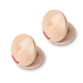 Kastanjetės medinės apvalios CA-5W Kera Audio