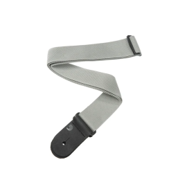 Guitar strap polypropylene silver D'Addario