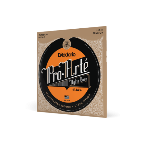 Stygos klasikinei gitarai Light Tension, Pro-Arté D'Addario