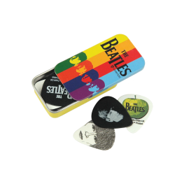 Mediatorių rinkinys Beatles Signature Stripes D'Addario Mediatorių rinkinys Beatles Signature Stripes D'Addario