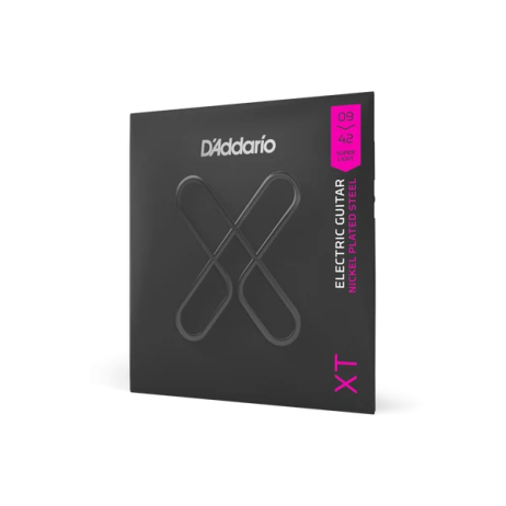 Stygos elektrinei gitarai XT 09-42 D'Addario
