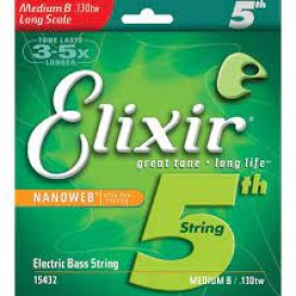 String for B bass guitar 130TW Elixir