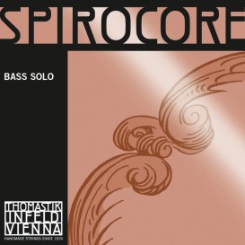 Double bass strings 3/4 medium Spirocore Solo Thomastik