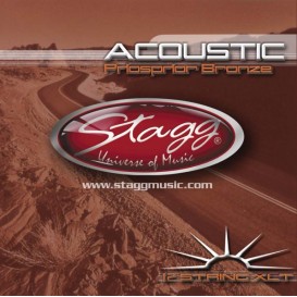 Strings for twelve-string guitar Stagg