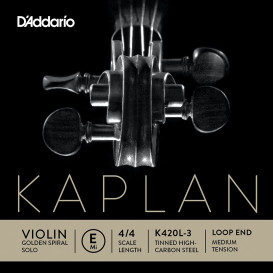 Styga smuikui E su kilpa Golden Spiral Kaplan D'Addario