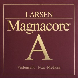 Styga violončelei medium A Magnacore Larsen