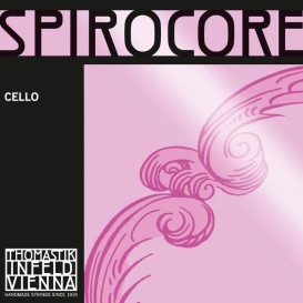 Cello string A Spirocore chrome wound Thomastik