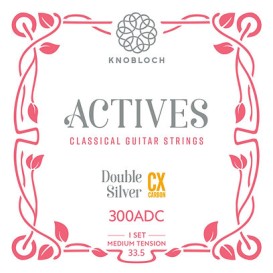 Stygos klasikinei gitarai Actives medium Knobloch