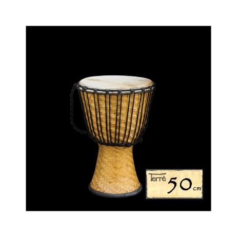Džembė Bamboo 50cm Terre