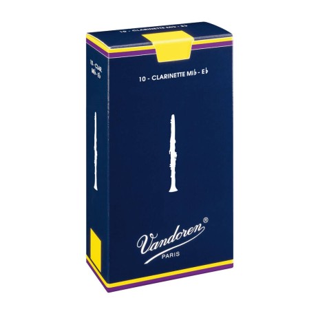 Reed for clarinet traditional Eb 2.5 Vandoren